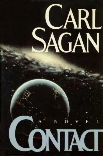 Contact by Carl Sagan, book cover