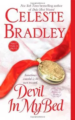Devil In My Bed by Celeste Bradley, book cover