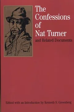 The Confessions of Nat Turner by Nat Turner, book cover