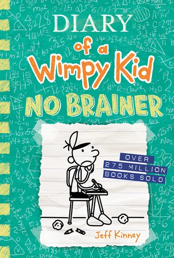 No Brainer by Jeff Kinney, book cover