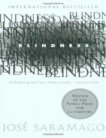 Blindness by Jose Saramago, book cover