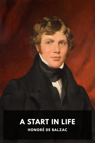 A Start in Life by Honoré de Balzac, book cover