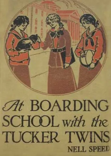 At Boarding School With the Tucker Twins by Nell Speed, book cover