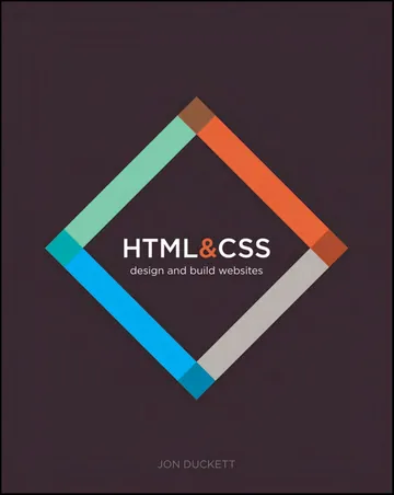 HTML and CSS by Jon Duckett, book cover
