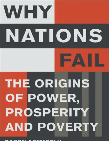 Why Nations Fail by Daron Acemoglu, book cover
