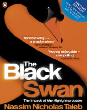 The Black Swan by Nassim Nicholas Taleb, book cover