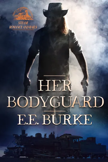 Her Bodyguard by E. E. Burke, book cover