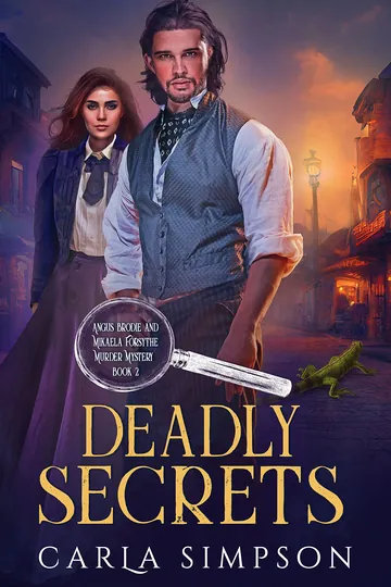 Deadly Secrets by Carla Simpson, book cover