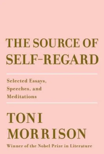 The Source of Self-Regard by Toni Morrison, book cover