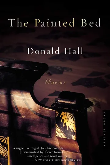 The Painted Bed by Donald Hall, book cover