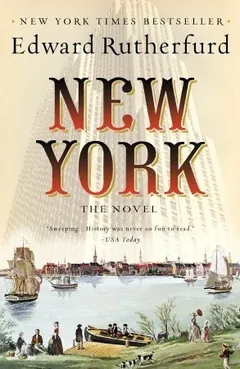 New York by Edward Rutherfurd, book cover