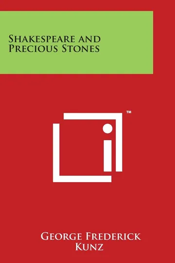 Shakespeare and Precious Stones by George Frederick Kunz, book cover