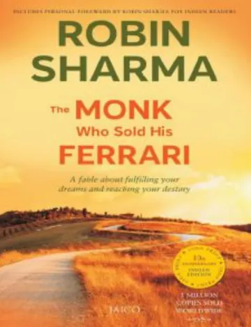 The Monk Who Sold His Ferrari by Robin Sharma, book cover