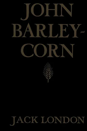 John Barleycorn by Jack London, book cover