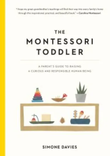 The Montessori Toddler by Simone Davies, book cover