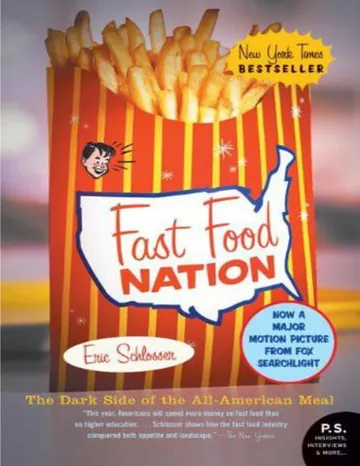 Fast Food Nation by Eric Schlosser, book cover