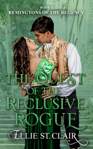 The Quest of the Reclusive Rogue by Ellie St Clair, book cover