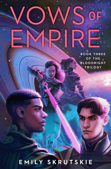 Vows of Empire by Emily Skrutskie, book cover