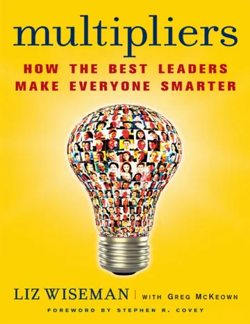 Multipliers by Liz Wiseman, book cover