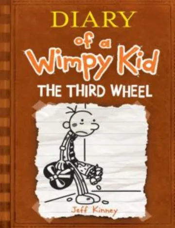 The Third Wheel by Jeff Kinney, book cover