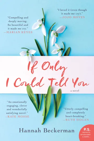If Only I Could Tell You by Hannah Beckerman, book cover