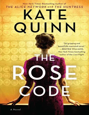 The Rose Code by Kate Quinn, book cover