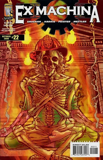 Ex Machina- Issue 22 by Brian K. Vaughan, book cover