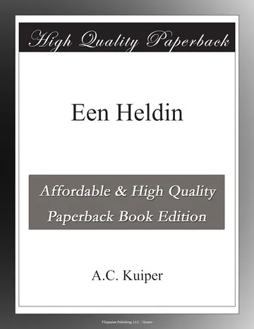 Een Heldin by A.C. Kuiper, book cover