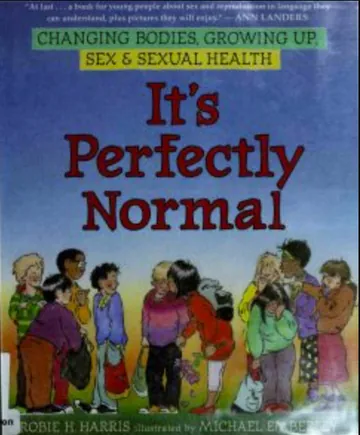 It's Perfectly Normal: Changing Bodies, Growing Up, Sex, and Sexual Health by Robie H. Harris, book cover