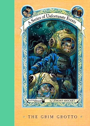 The Grim Grotto by Lemony Snicket, book cover