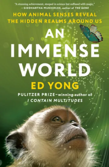 An Immense World by Ed Yong, book cover