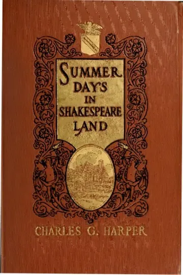 Summer Days in Shakespeare Land by Charles G. Harper, book cover