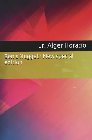 Ben's Nugget by Horatio Alger, book cover
