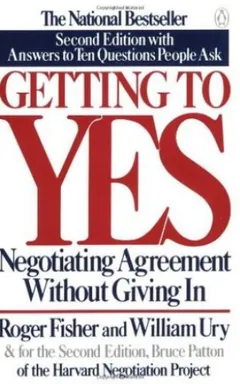 Getting to Yes by Roger Fisher, book cover