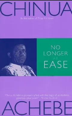 No Longer at Ease by Chinua Achebe, book cover