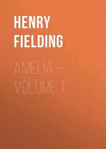 Amelia - Volume 1 by Henry Fielding, book cover