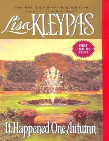 It Happened One Autumn by Lisa Kleypas, book cover