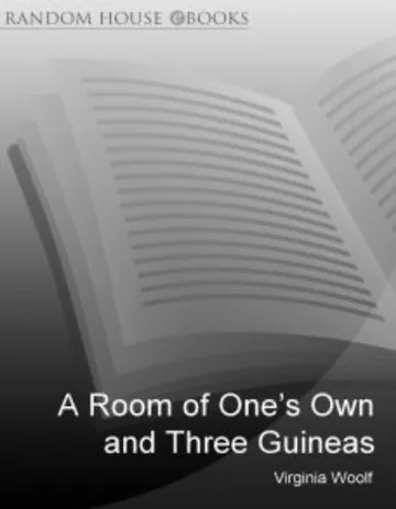 A Room of One's Own / Three Guineas by Virginia Woolf, book cover
