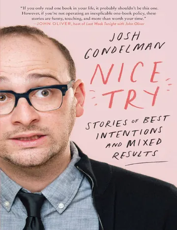 Nice Try by Josh Gondelman, book cover
