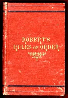 Robert's Rules of Order - Henry M. Robert