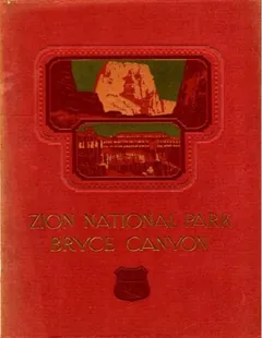 Zion Bryce Canyon Grand Canyon National Parks by Union Pacific, book cover