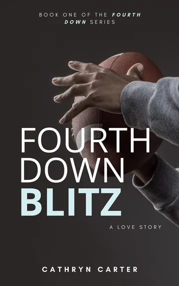 Fourth Down Blitz by Cathryn Carter, book cover
