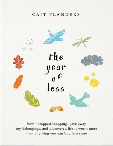 The Year of Less by Cait Flanders, book cover