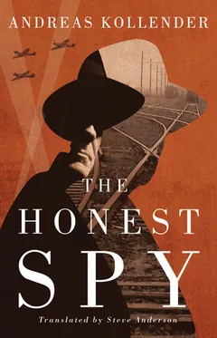 The Honest Spy by Andreas Kollender, book cover