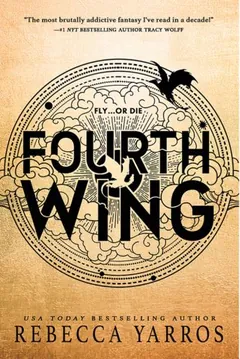 Fourth Wing by Rebecca Yarros, book cover