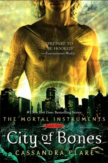 City of Bones by Cassandra Clare, book cover