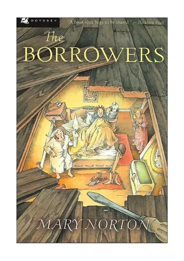 The Borrowers by Mary Norton, book cover