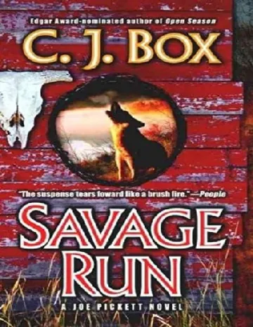Savage Run by C. J. Box, book cover