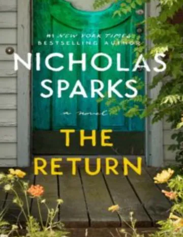 The Return by Nicholas Sparks, book cover