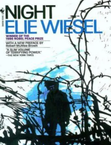 Night by Elie Wiesel, book cover